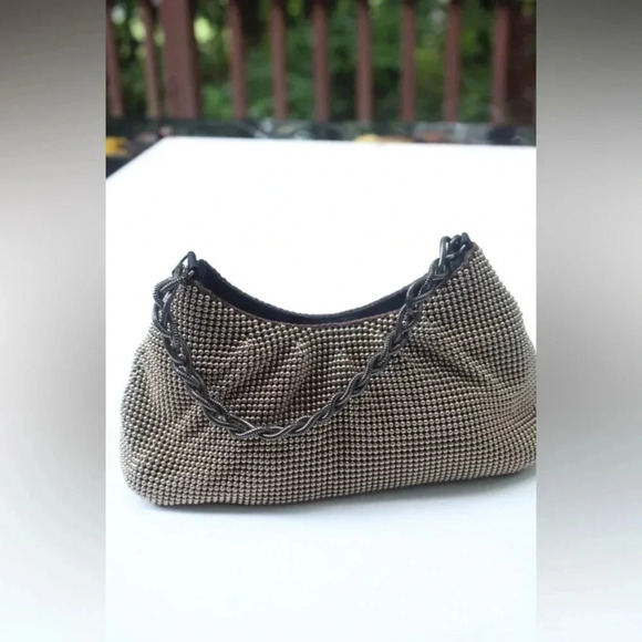 Whiting & Davis mesh evening bag/hand bag - Picture 9 of 11